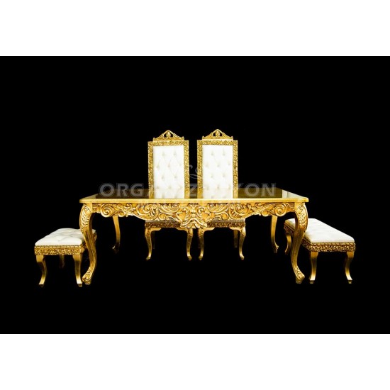 Gold Nikah Masası Takımı