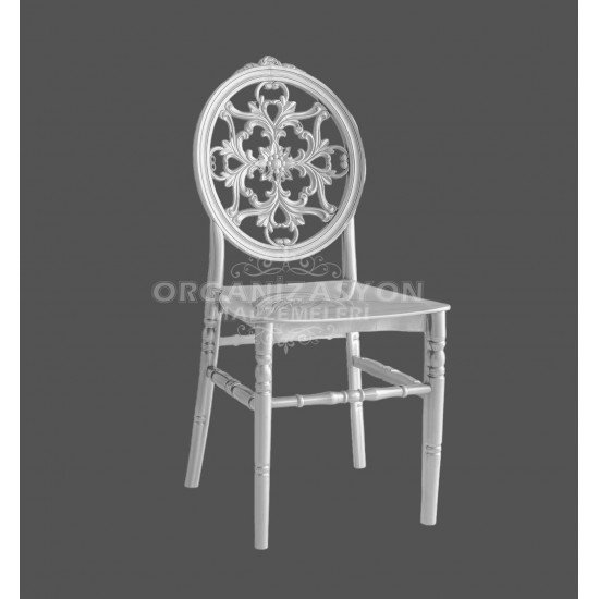 Nozze Sandalye Gümüş