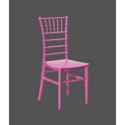 Pembe Tiffany Sandalye